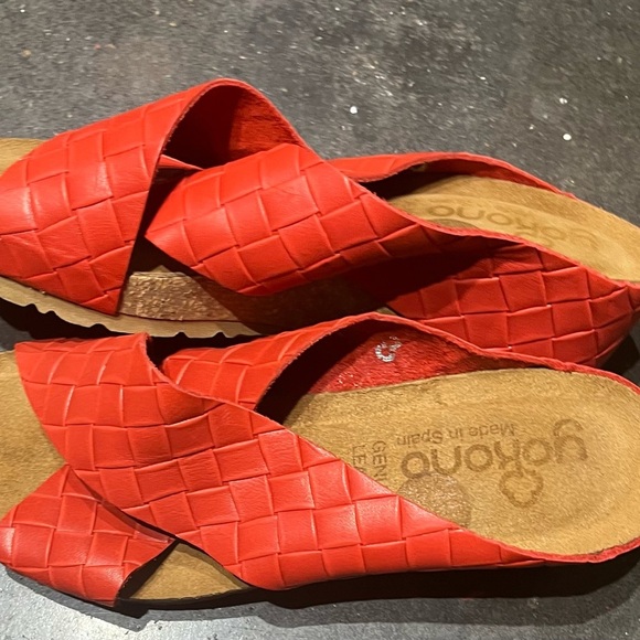 Yokono Wedge Sandals Size 8 - Picture 2 of 6